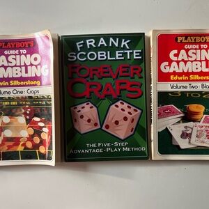 3 Books: Playboys Guide to Casino Gambling + Forever Craps + Blackjack